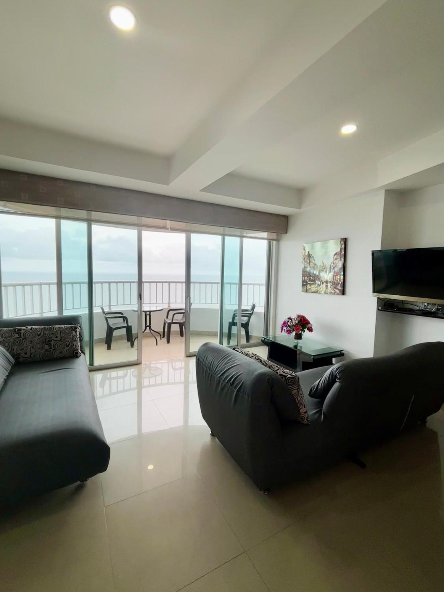 Paraiso En Bocagrande Con Vista Al Mar Cartagena Exteriér fotografie